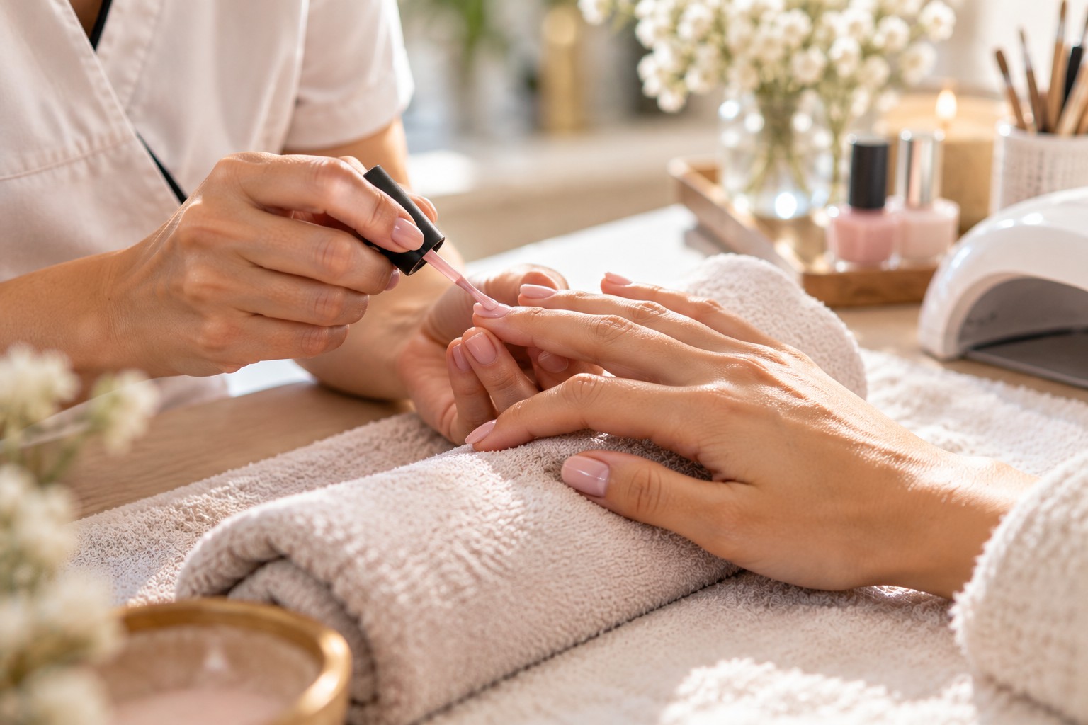 Manucure-delicate-en-studio-spa