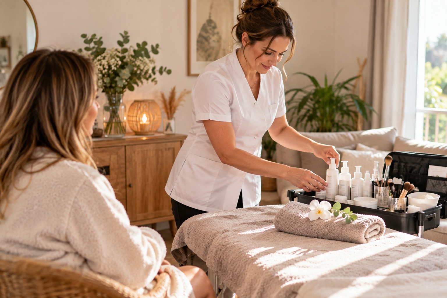Preparation-dun-soin-spa-a-domicile